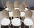 1980s Vintage Italian Hollywood Regency Grotto Shell-Back Dining Chairs - Set of 8 For Sale - Image 4 of 18