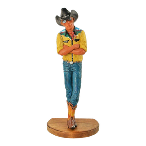 Late 20th Century Causal Cowboy, Star Liana York