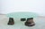 Green Glass Powder and Walnut Coffee Table by Alexander Knysch For Sale - Image 9 of 15
