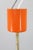 Gold Mid-Century Czechoslovak Orange Opaline Glass Pendant Lamp, 1970s For Sale - Image 8 of 17