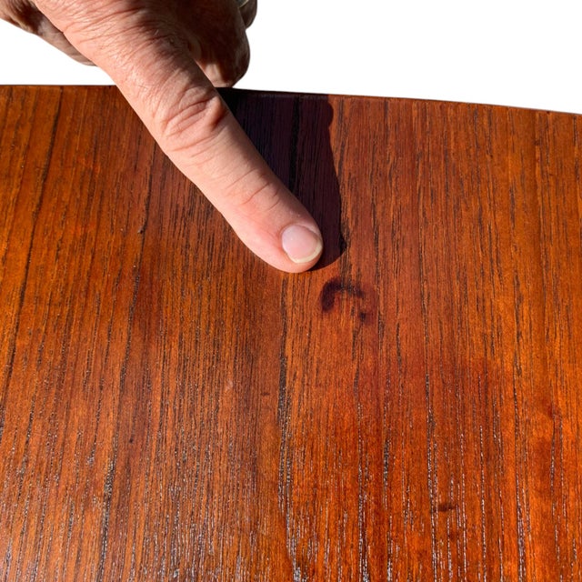 Mid 20th Century Mid 20th Century Danish Mid Century Modern Side Tables - Set of 2 For Sale - Image 5 of 9