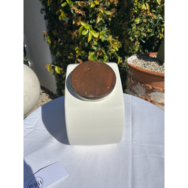 Vintage Mid-Century Ceramic Cookie Jar For Sale In Los Angeles - Image 6 of 13
