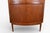Mid 20th Century Johannes Andersen Bow Front Tambour Corner Unit in Teak, Attributed For Sale - Image 10 of 11