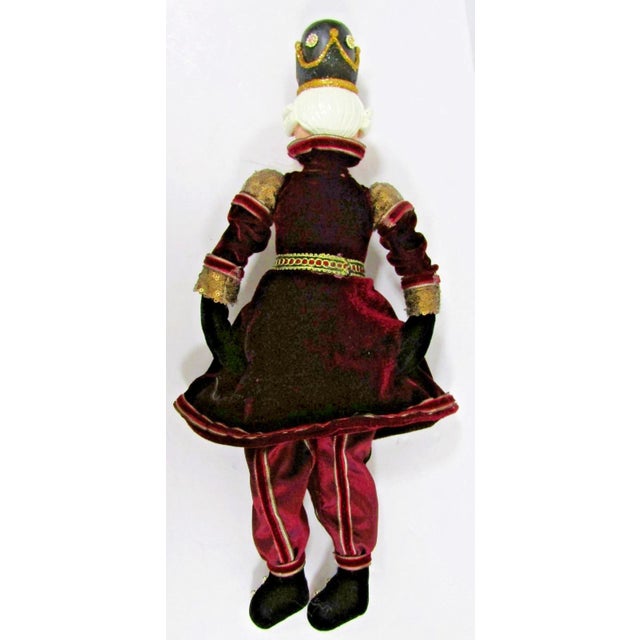 1990s Two Katherine's Collection Nutcracker Shelf Sitter Dolls Christmas Castle Theme For Sale - Image 12 of 12
