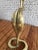 Brass Vintage Mid 20th Century Brass Moroccan Snake Form Candle Holder For Sale - Image 8 of 9