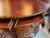 1970s Large Carved Mahogany Antique Style Leather Top Partners Desk For Sale - Image 10 of 15
