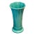 Vintage-Inspired Fiesta Art Deco Turquoise Flower Vase | Medium 36 Oz Fully Vitrified Ceramic Vase | Made in the Usa For Sale