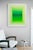 Abstract Contemporary Abstract Acrylic on Canvas "Adjusted Light (Green Light)" by Andy Harwood For Sale - Image 3 of 4