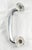 Vintage Modern 10 In. Chrome Plated Door Pull Handle For Sale - Image 4 of 4