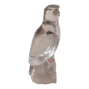 1980s Bleinristall Germany Clear Crystal Eagle Figurine