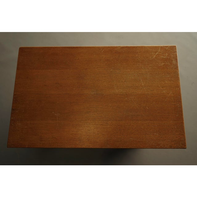 Dutch Oak Side Table, 1950s For Sale - Image 15 of 18