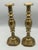 Brass Late 19th Century English "King of Diamond" Brass Candlesticks, 1897 Queen Victoria Diamond Jubilee – Pair For Sale - Image 8 of 12