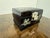 Korean Black Lacquer + Mother of Pearl Locking Jewelry Box, Small For Sale In San Francisco - Image 6 of 12