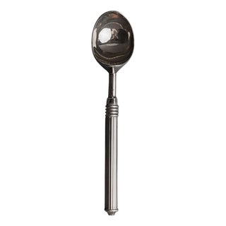 Vintage Silver-Plated Ice Cream Scoop, 1930s For Sale