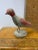 Wonderful Antique Handmade Concrete Bird Figure with Original Paint.