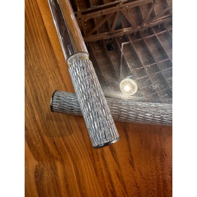 Vintage Italian Murano and Mirror Tray 1980s For Sale - Image 4 of 7