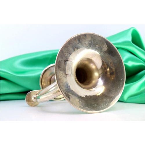 Silver Paddle with Two Raised Strips For Sale - Image 3 of 8