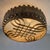 1940s Mid-Century Brutalist Ceiling Lamp in Gilded Wrought Iron, 1940s For Sale - Image 5 of 12
