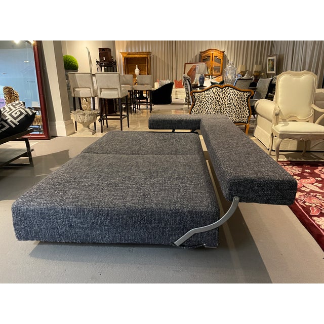 1980s Mid Century Arketipo Italian Folding Sofa For Sale - Image 5 of 12