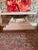 1930’ks Style Three Tier Pickled Oak Ram Console Table With Goats For Sale - Image 9 of 10
