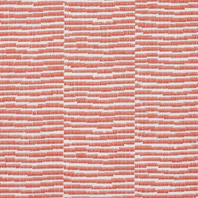 Promenade Indoor/Outdoor fabric features irregular stepped bands and walks the line between an allover texture and a...