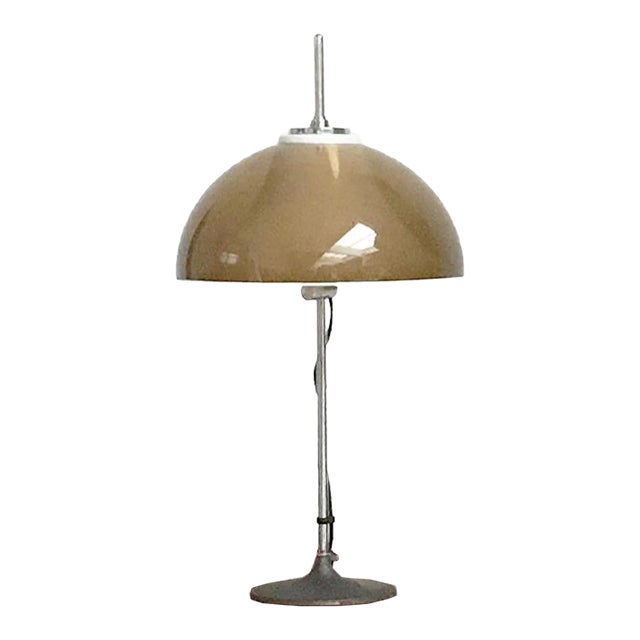 Metal & Plastic Floor Lamp by Gino Sarfatti for Gepo, 1970s For Sale