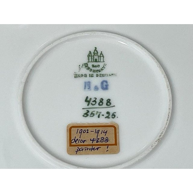 Seascape Porcelain Wall Plate from Bing & Grøndahl, 1890s For Sale - Image 5 of 7