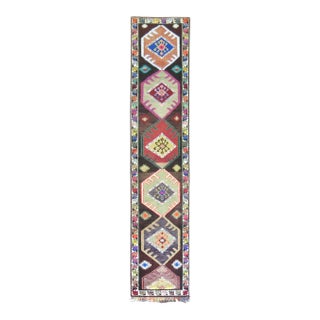 Vintage Bohemian Turkish Runner - 2'9" x 13'6" For Sale