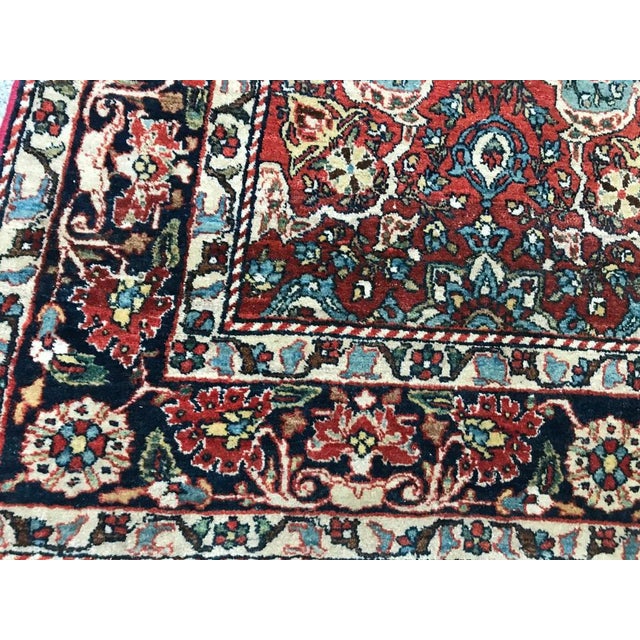 Antique Ispahan Rug, 1890s For Sale - Image 12 of 16