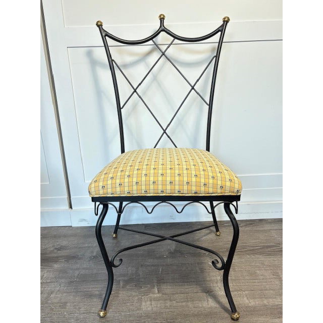 This darling set of 4 chairs is the perfect addition to any patio or sunroom. There is a matching table featured in the...