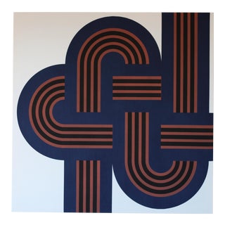 1970s Supergraphic Weave LARGE BOLD For Sale