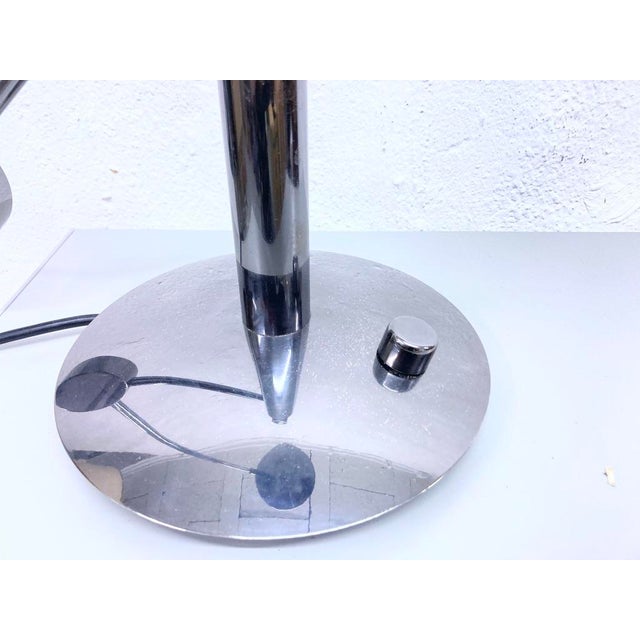 Gray Adjustable Halogen Table Lamp from Hillebrand, 1980s For Sale - Image 8 of 15