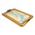 Vintage Nautical Serving Tray With Chesapeake Bay Chart and Rope Detail For Sale