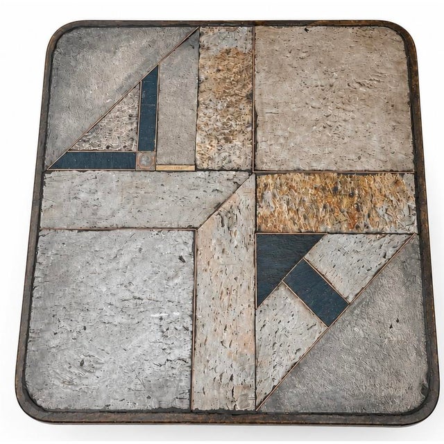 Brutalist Studio Stam APN 92 Coffee Table by Paul Kingma, 1992, in Good conditions. Designed 1990 to 1999 This piece has...