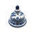 Hand Painted Oud Delft Blue White Lidded Ginger Jar Vase 14.5" Hand Painted Dutch Faience For Sale - Image 10 of 13