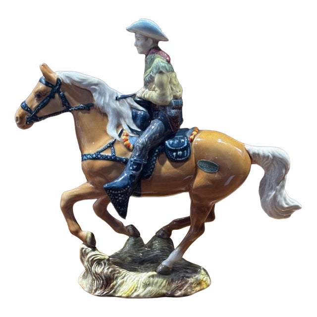 Model No. 1377 Canadian Mountrd Cowboy Roy Rogers from Beswick For Sale