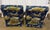 Vintage Bench-Made 3-Piece Living Room Set in Schumacher "Dog & Duck" Indigo Linen – Sofa & 2 Matching Chairs For Sale - Image 13 of 18