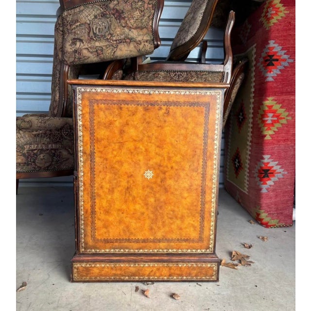 Wood 1980s Maitland-Smith File Cabinet For Sale - Image 7 of 7