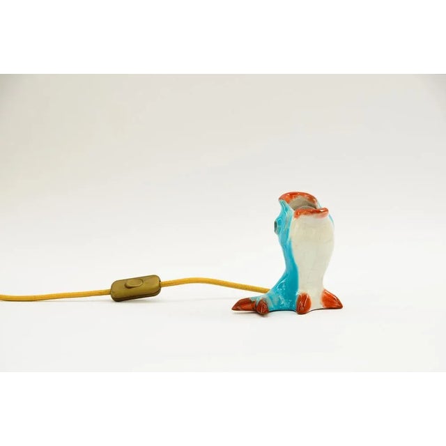 Fish Table Lamp, 1950s For Sale - Image 13 of 13
