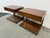 Contemporary William Eastburn Design for Crate & Barrel Blair Nightstands, Pair For Sale - Image 3 of 12