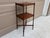 Wood Early 20th Century Berkey & Gay Mahogany Faux Bamboo Two-Tier Side Table For Sale - Image 7 of 14