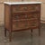 French French Louis XVI Mahogany Marble Top Commode For Sale - Image 3 of 16