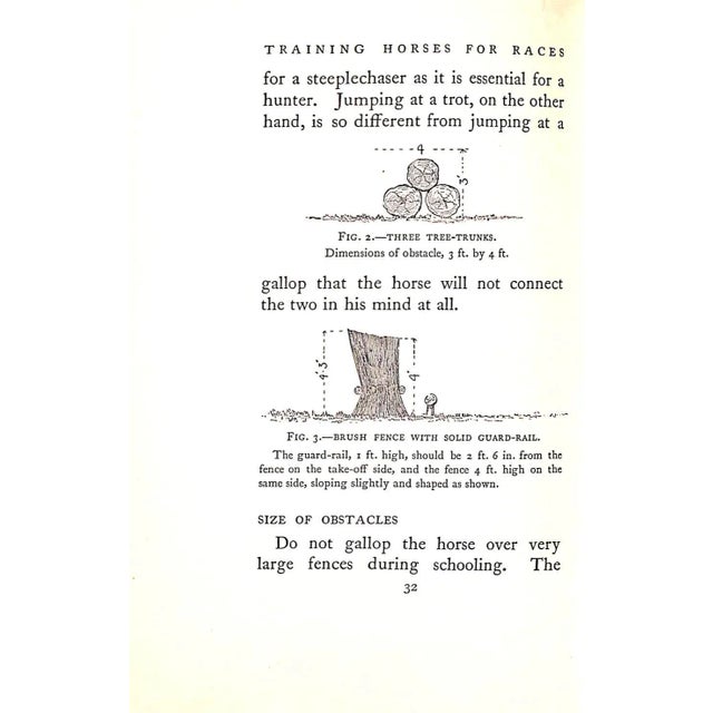 1920s "Training Horses for Races: A Handbook for Amateur Beginners" 1928 Meredith, Captain g.w.l. For Sale - Image 5 of 5