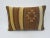 Decorative Yellow & Brown Kilim Pillow For Sale - Image 4 of 4
