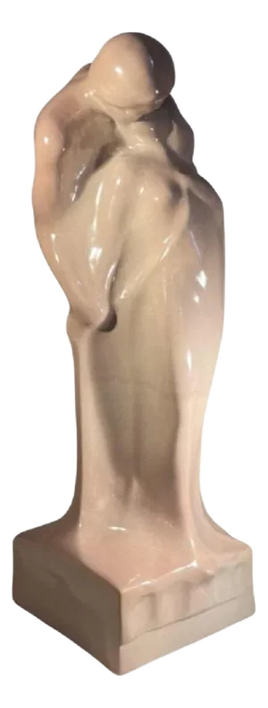 The Kiss Sculpture by Cris Agterberg for Roger Guerin, 1940