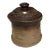 Mid 19th Century Doulton Stoneware Hunting Ware Lidded Pot For Sale