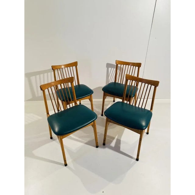 1960s Dining Chairs, Italy, 1960s, Set of 4 For Sale - Image 5 of 12
