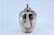 Silver Kettle with Reliefs and Removable Lid For Sale - Image 4 of 11