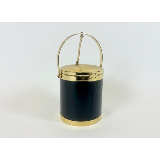 Mid-Century Modern Brass Ice Bucket by George Briard for Culver, 1960s, in Very Good conditions. Designed 1960 to 1969...