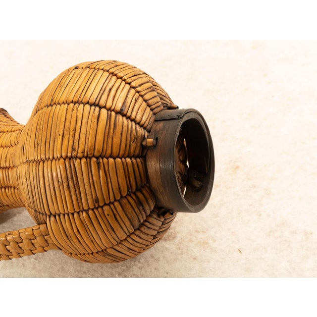 1960s Spanish Wicker Jug, 1960s For Sale - Image 5 of 8